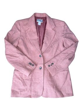 Pendleton pink wool blazer